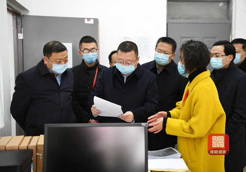 2021年1月7日，元方調(diào)研新冠肺炎疫情防控工作2  張莉 攝.jpg